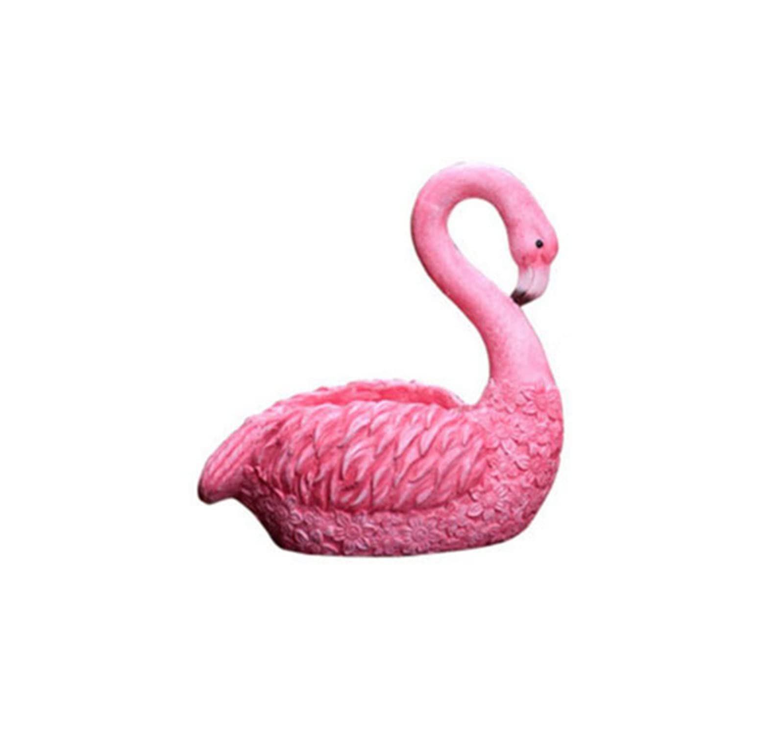 Flamingo-Blumentopf Aus Metall – Niedlicher Pflanztopf Für Drinnen & Draußen, Geschenk Für Pflanzenfans