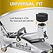 TONDA Jack Pads, Universal Rubber Rail Pinch Weld Protector, Slotted Adapter for Jack Stand and Floor Jack