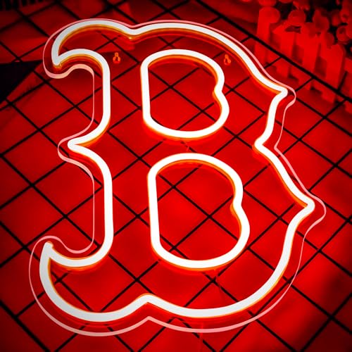 Image of Baseball Neon Sign for Wall Decor Baseball Neon Light for Man Cave or Garage Birthday Gifts for Men With Dimmable Team Led Light Up Sign for Bar Party Dorm Office Wall Art Size16.1 * 11.4In(ZYLD061)