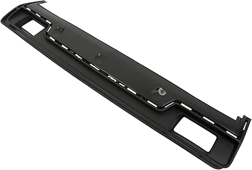 Miniatura 6 de Nurniacl Panel de llenado de parachoques delantero negro con placa de decoración adjunta con ganchos de remolque de repuesto para Silverado 1500