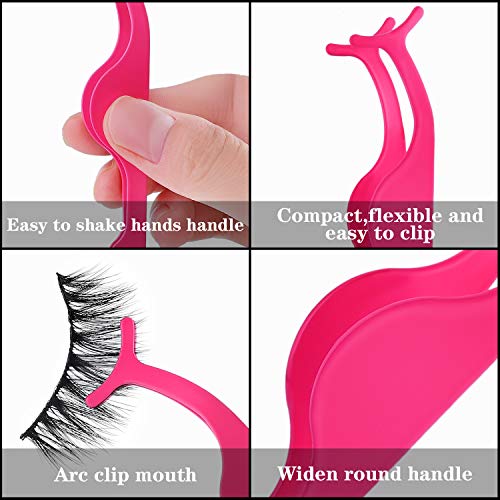 image for Elcoho 30 Pieces False Eyelashes Applicator Tool Stainless Steel Eyela