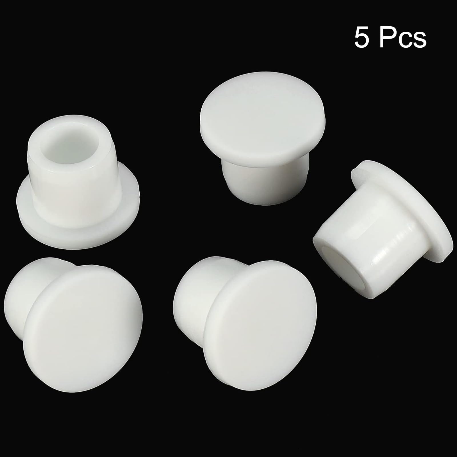 TOP-VIGOR 5Pcs Silicone Hole Plugs, 11mm Diameter Hole Stoppers - Image 3