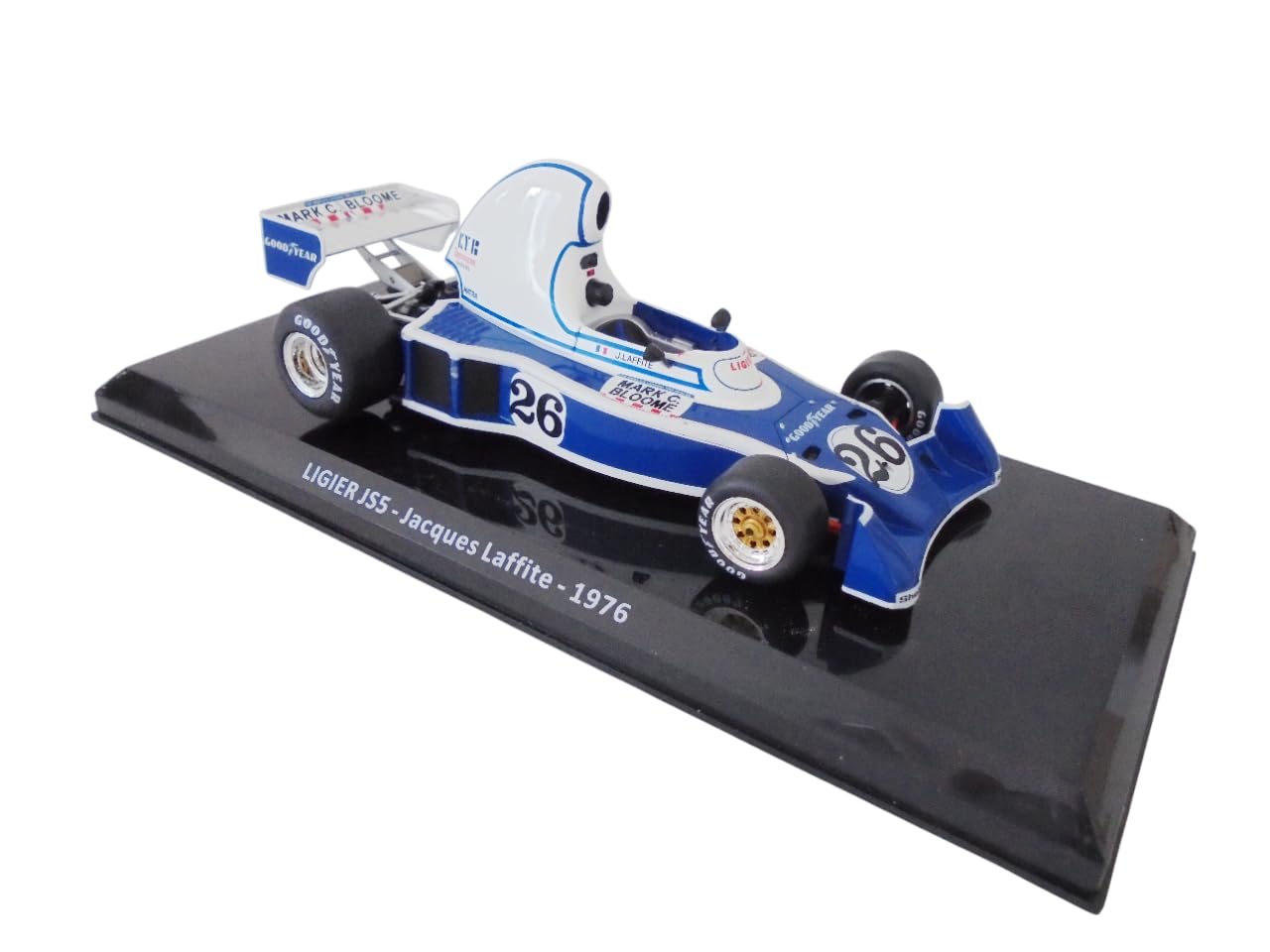 FORMULE 1 LIGIER JS5 Jacques Laffite 1976 - 1/24 Voiture F1 Diecast OR085 EUR 39,90 - FR