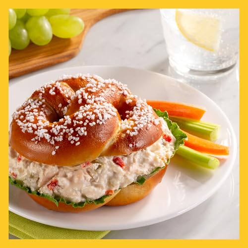 Image of StarKist Chicken Creations Chicken Salad, 5oz Pouch, 1-Pack | 19g Protein Per Serving, Fully Cooked White Meat, Gluten Free, Soy Free, Ready to Eat for Salad and Sandwiches