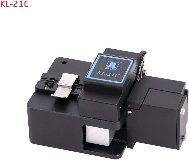 JILONG Optical Fiber Cleaver KL-21C Single/Ribbon Fiber Cleaver KL-21F (KL-21C)