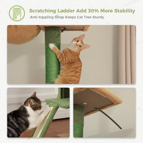 Rascador para gatos PETEPELA ajustable 5 niveles miniatura 4