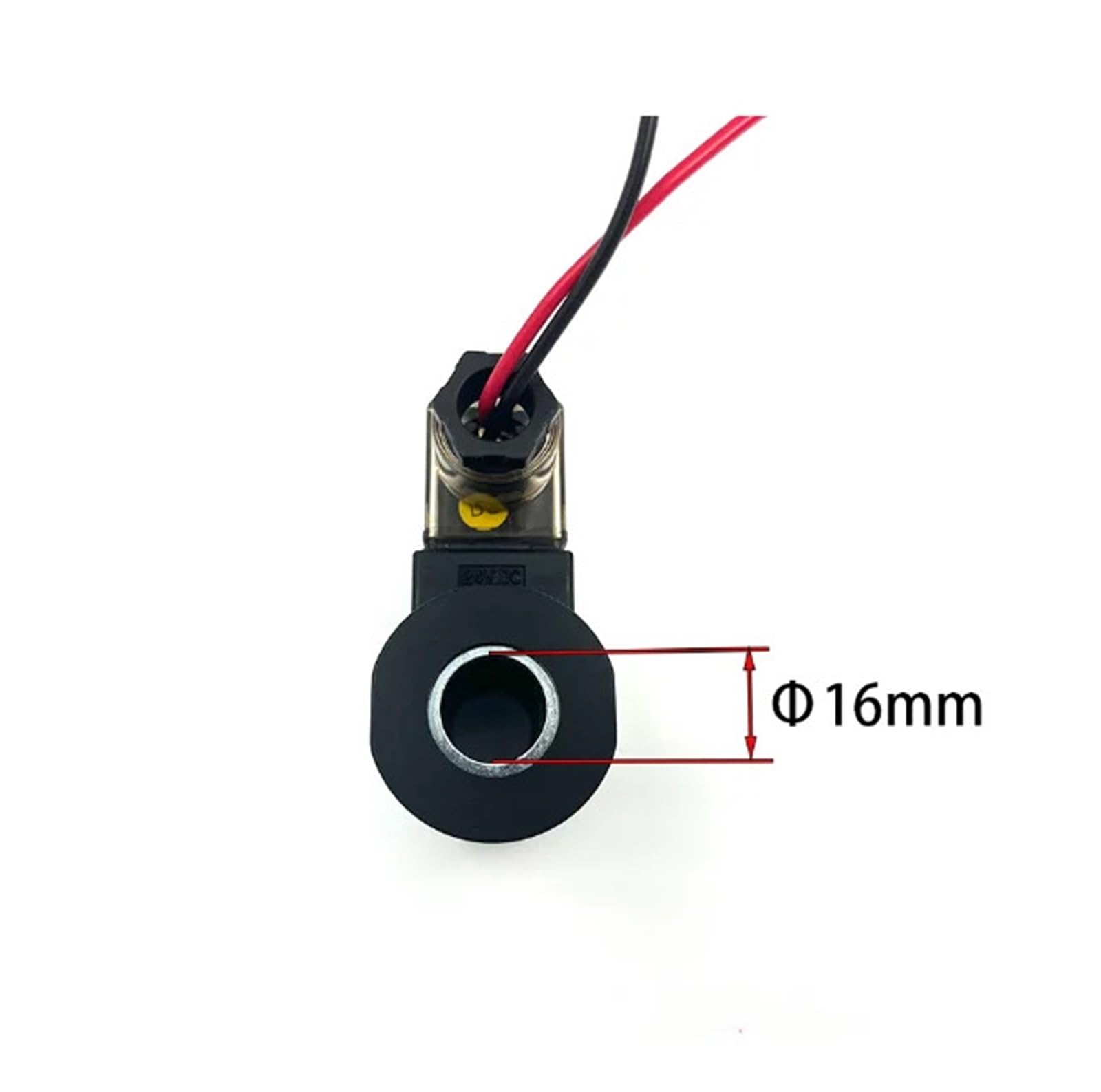 12V 24V 16mm Spule hydraulisches Kartuschenventil Magnetventil SV08-30 Magnetventil EIN/aus steuert 2-Positionen 3-Wege(24V)
