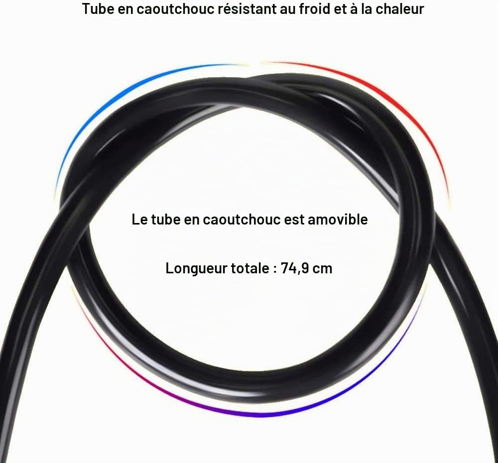 Pompe à pédale à Double Barillet Cylindre WEIDMAX, Pompe à Pied de vélo, Portable, Pompe à air de Sol de vélo, avec manomètre et tête de Valve Intelligente
