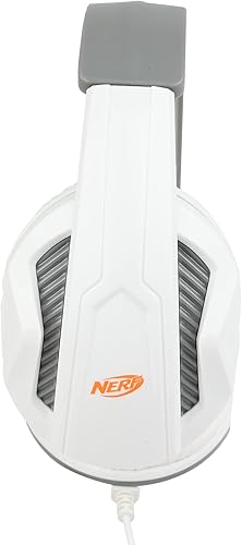 Miniatura 2 de Sakar Nerf - Auriculares para juegos con micrófono, auriculares sobre la oreja con almohadillas acolchadas, auriculares con cable de 0.138 in para