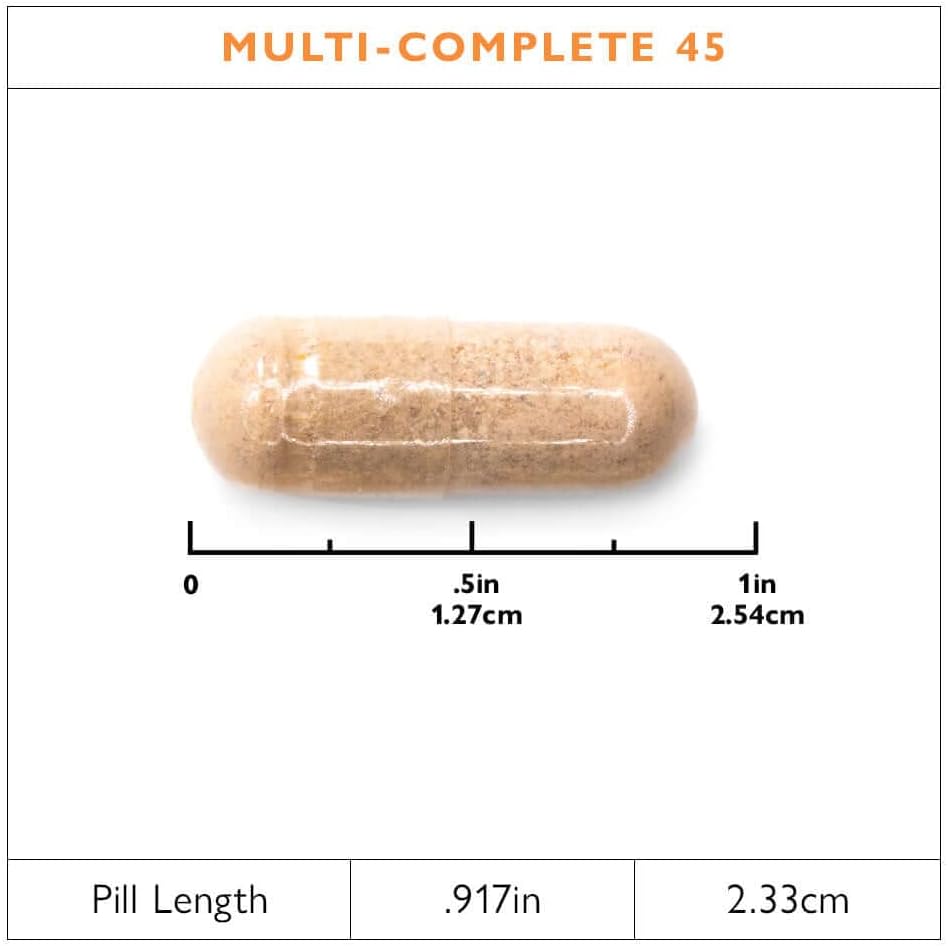 Celebrate Vitamins Multi-Complete, 45mg Iron – Daily Bariatric Multivitamin for Sleeve Gastrectomy and Gastric Bypass Surgery Patients – Essential Vitamins & Minerals (180 Capsules)