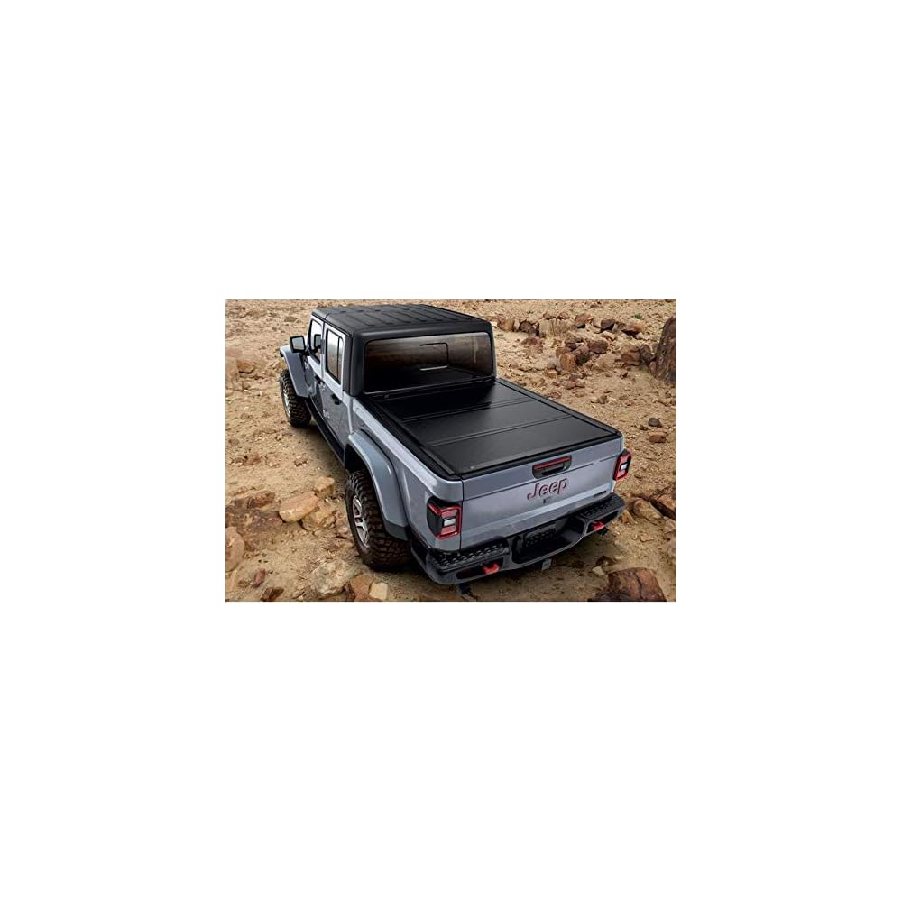 Buy Mopar 2020 Jeep Gladiator Hard TriFold Black Tonneau Cover New OEM