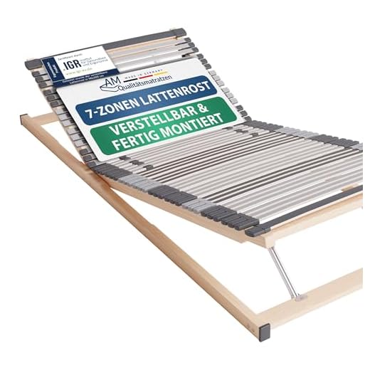 AM Ergonomischer 7-Zonen Lattenrost 90x200 cm
