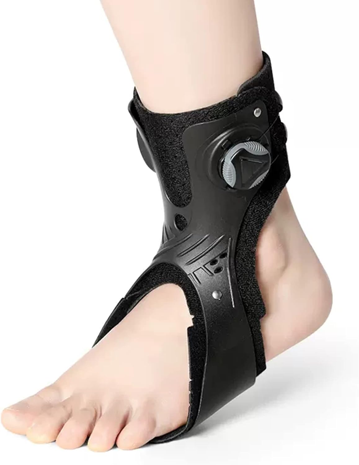 Foot Drop Support Brace Foot Drop Plantar Fasciitis Achilles Tendonitisinjury Recover Ankle-Foot Orthosis for Hemipleia Stroke Shoes Walking,B/Left-Small