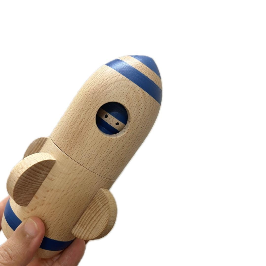 See full amazon price history chart for Meow Wooden Toys Rocket Toy (Age 2 Years+) With Peg Doll (Blue) - Kids Meow Wooden Toys Rocket Toy (Age 2 Years+) With Peg Doll (Blue) - Kids (B0CT61B9CV) Amazon Price History, Amazon Price Tracker