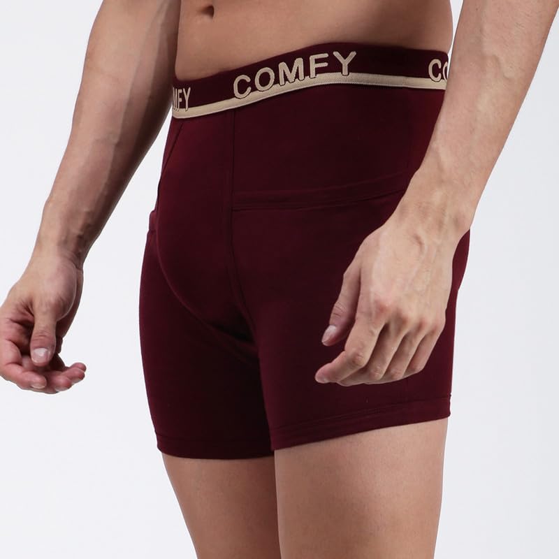 Image of Amul Comfy Men Cotton Solid Combo Pack(Assorted Colours May Vary)