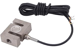 2000kg Portable High-Accuracy S-Type Load Cell Scale Sensor for Hopper Weight, High-Pressure Tension Weighing