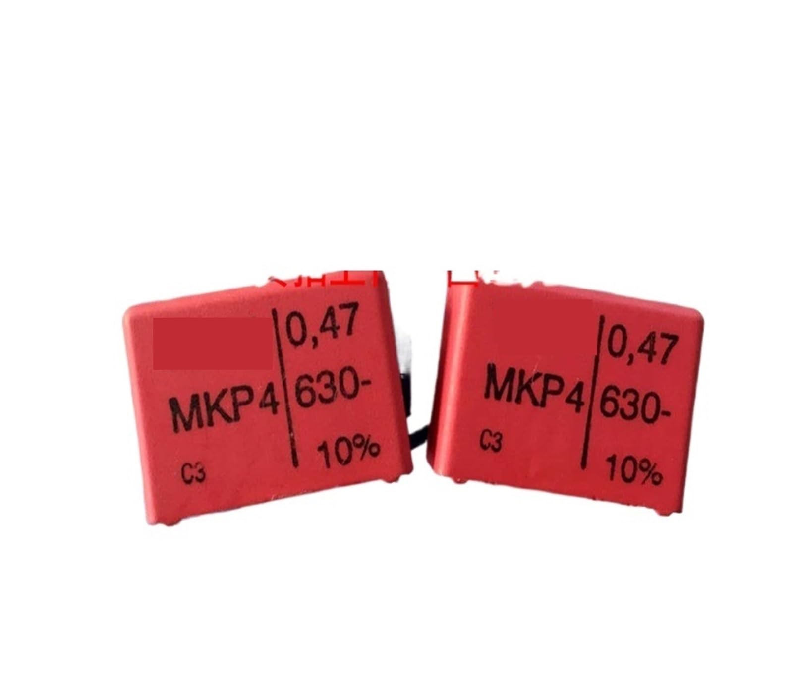 Condensateur MKP4 630V 0.47uF pas 22.5mm pour audio en lot de 20 pièces
