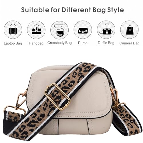 Image of Replacement Purse Strap Shoulder Strap Adjustable Crossbody Strap for Women Crossbody Wide Shoulder Bag