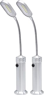 BBQ Grill Lights Magnetic Base Super-Bright LED Lights-360 Degree Flexible Gooseneck, Weather Resistant, Task Lighting Barbecue Grilling, 2 Pack