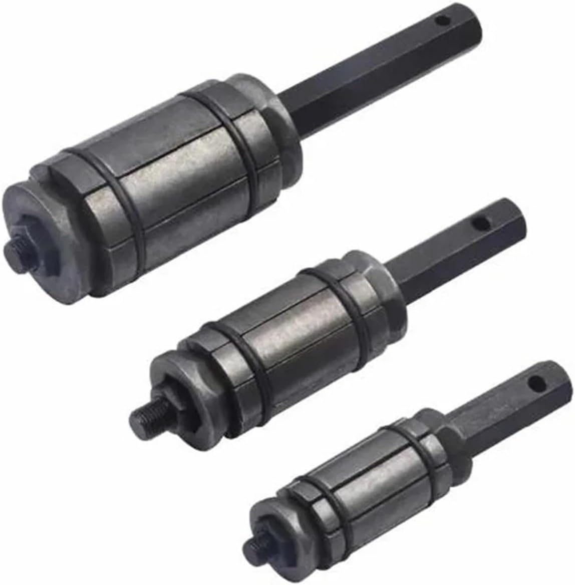 3PCS Exhaust Tail Pipe Muffler Expander Spreader Tool Set Forged 1-1/8" to 3-1/2" PT1004