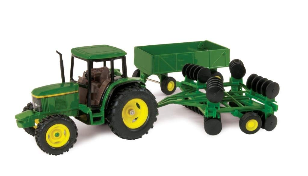 John Deere Fienile Stagionato 1/32 Con Veicoli E Cavalli - Set Giocattolo 13 Pezzi Per Bambini 3+ Anni, ERTL LP84318