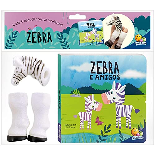 Aventuras com Dedoches: Zebra e amigos:
