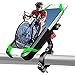 Produktbild Fahrrad Handyhalterung Aluminiumlegierung Motorrad Handyhalterung Anti-Shake Smartphone Halterung Fahrrad, 360° Drehbarem & Sicherheitsgummi, Universal Handyhalterung Fahrrad & Motorrad (Schwarz)