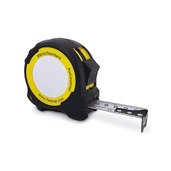 FastCap ProCarpenter Metric/Standard Measuring Tape - Ideal for Professionals and Home Improvement - with Lever Action Belt Clip and Dual Locking System - 12 - 99954