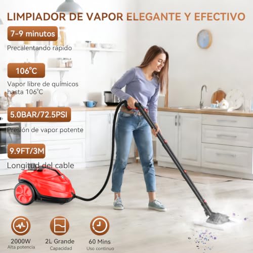 Catálogo para Comprar On-line Limpiadoras de vapor los mejores 10. 26 Imagen adicional