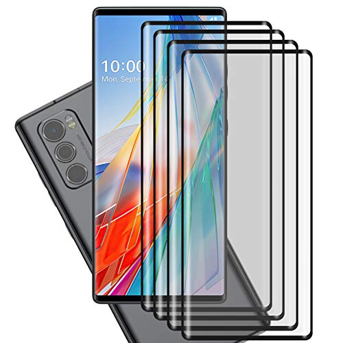 HHUAN - 4 Pack Gehärtetes Glas für LG Wing Dual SIM, 9H Härtegrad Anti Kratzen Tempered Glass Folie Display schutzfolie Film für LG Wing Dual SIM (6.8)
