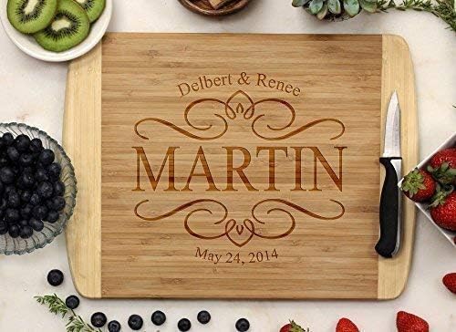 Personalized Cutting Board - Elegant Design