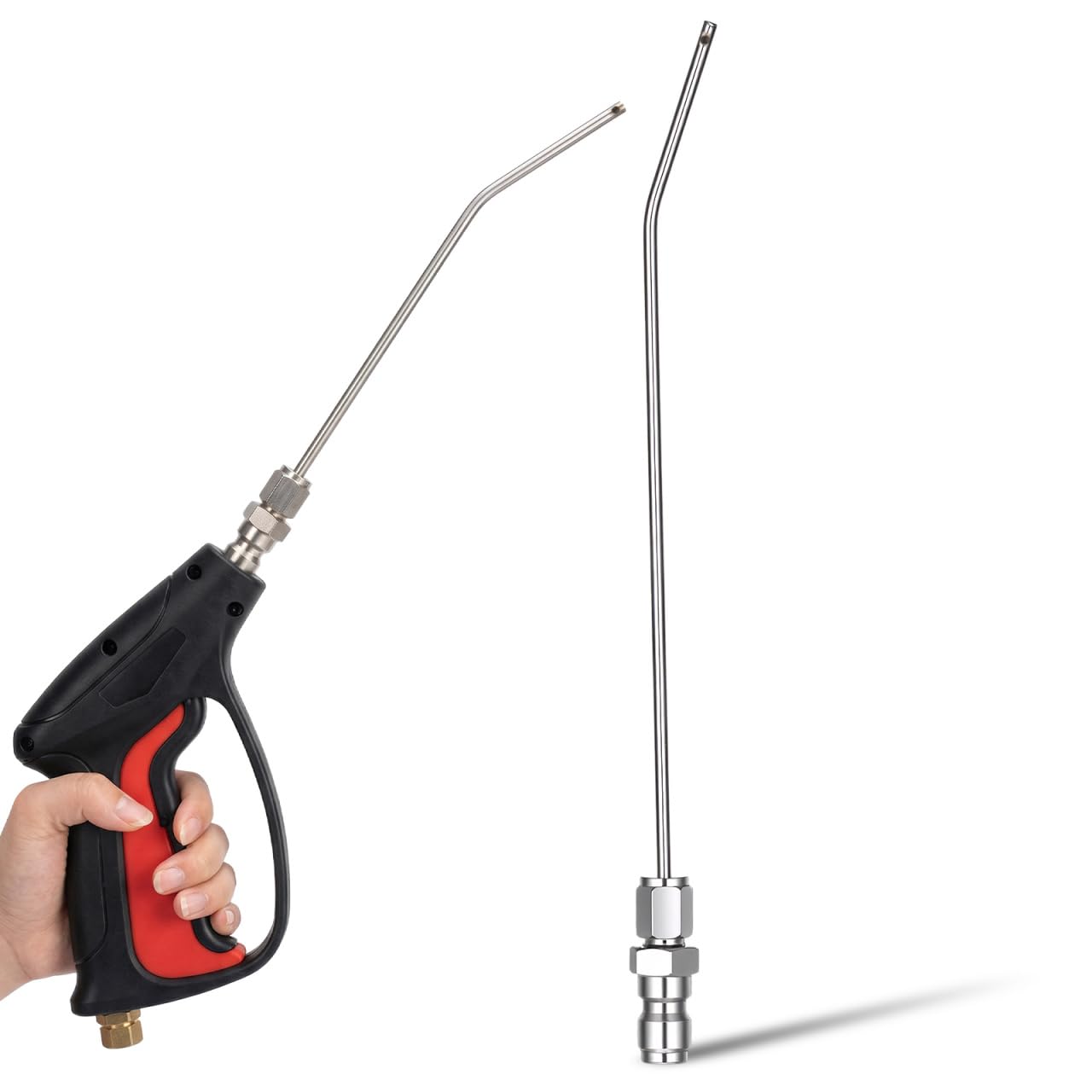 Aiguille de pulvérisation SEWACC en acier inoxydable 21,4 cm