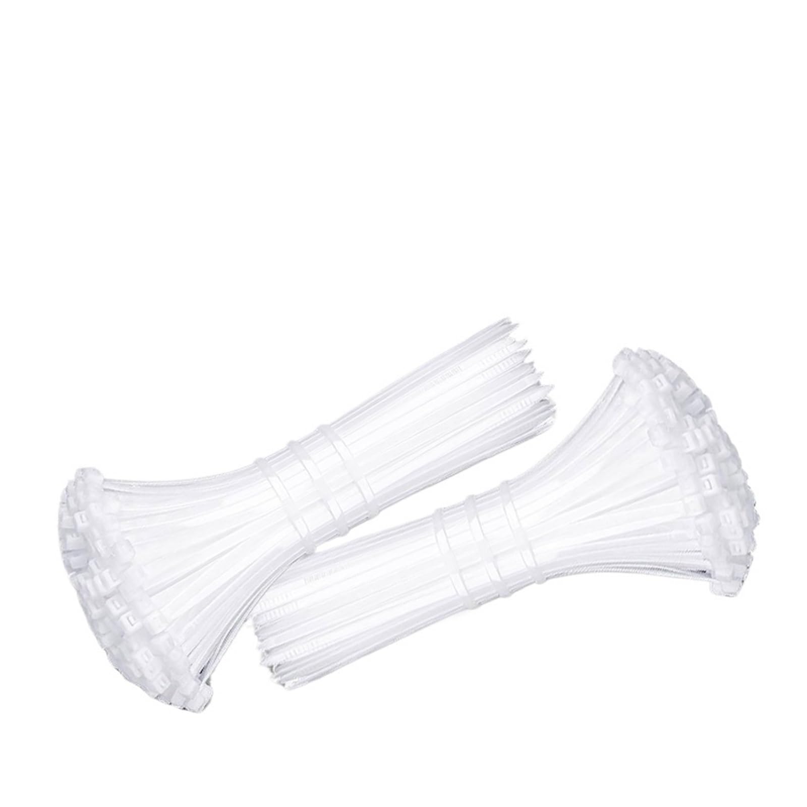 Lazo de nailon de plástico autoblocante, envolturas con cremallera, juego(3.5x150 mm)