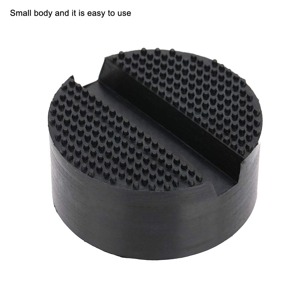 1 Pc Floor Jack Pad,Universal Thickened Rubber Pinch Weld Jack Adapter Pad/Puck, Car Lift Frame Rail Protection Accessories