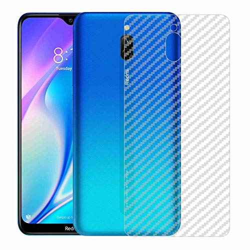 Image of Compatible with Redmi 8A Dual Back Screen Protective Film Carbon Fiber Skin Transparent Screen Guard Sticker