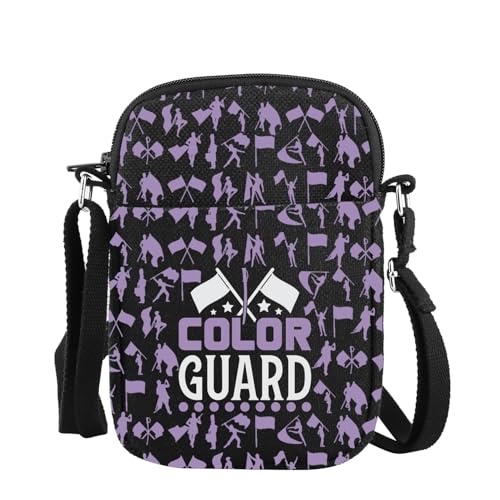 MAOFAED Color Guard Crossbody Bag for Marching Band
