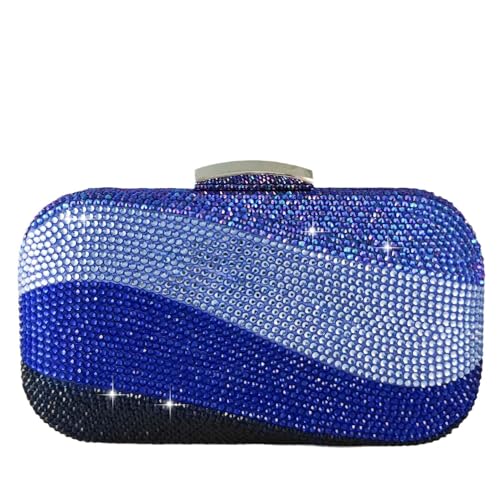Image of Boutique De FGG Mini Rhinestone Clutch Purses for Women Formal, Luxury Crystal Clutch Evening Handbags, Party Dinner Purse