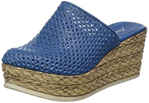 Sabots compensés plateforme Andrea Conti femme chaussure été cuir confortable