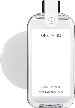ONE THING Niacinamide 10% Toner 10.14 Fl Oz | Vitamin B3 Hydrating Revitalizing Soothing Facial Daily Essence Dull, Oily Skin | Discoloration, Redness, Acne Scars Relief, Uneven Tone | Korean SkinCare