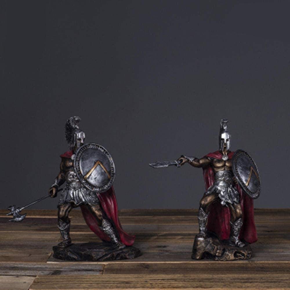 ローマ兵士 置物 Amazon.co.jp: 創造的な古代ローマの戦士の彫刻手作りの鉄の鎧武士の像