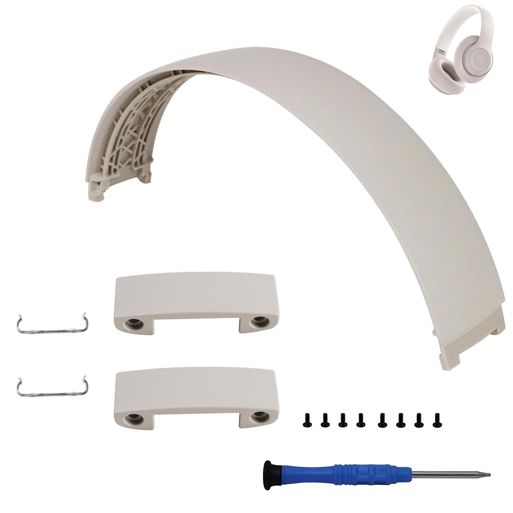 Studio Pro Headband & Hinge Replacement Parts Compatible with Beats Studio Pro Wireless Headphone