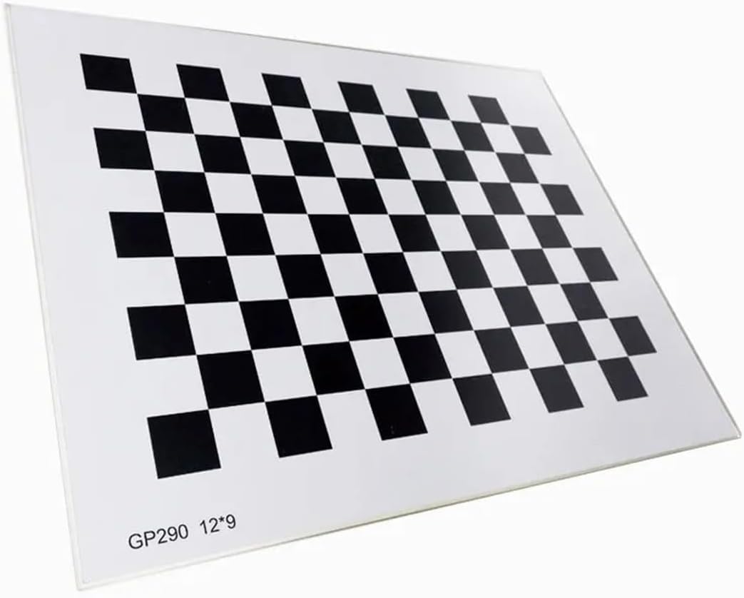 Microscope Accessories Kit No Reflection Alumina Calibration Plate 12 * 9 Checkerboard Visual Optics Correction Board Lens Microscope Slides(200x200mm)