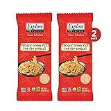 Explore Cuisine Organic Brown Rice Stir Fry Noodles (2 Pack) - 8 oz - Easy to Make, Healthy Pasta...