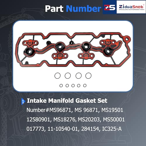Image of MS96871 Intake Manifold Gasket Set fit for Avalanche GMC Envoy XL 2005-2014 5.3L V8