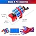 Realistic Spider Soft Bullet Shooter Cosplay Launcher Toy Wrist Cheap Cool Stuff Foam Blaster Gadgets Gloves Fun Amazing hot Toys for Boys Kids Children Teens Gifts for Age 8-12 13 Years Old