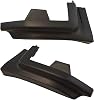 I-Match Auto Parts Set of 2 Front Driver and Passenger Side Bumper to Body Filler Black For 1994 95 96 97 98 99 00 01 2002 Chevy Tahoe Pickup Suburban GMC Yukon 12375170 12375171 GM1088168 GM1089168