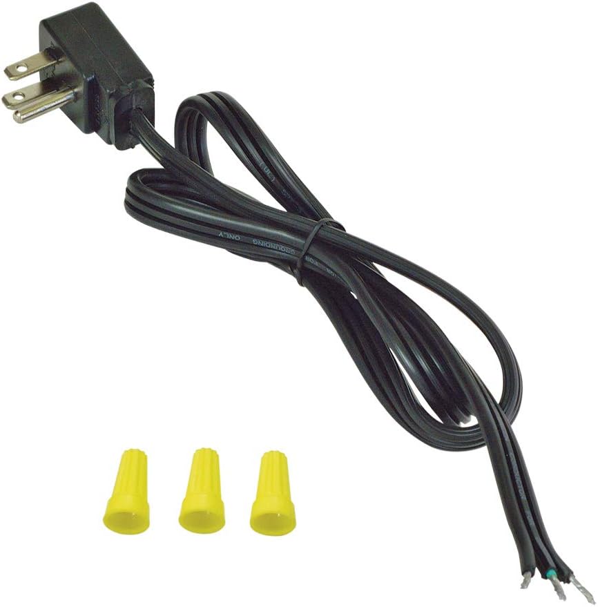 Midea MDF18A1AST Built-in Dishwasher with 8 Place Settings, 6 Washing Programs, Stainless Steel Tub & Eastman Dishwasher Installation Kit with Angled Electrical Cord, 3/4 Inch Compression