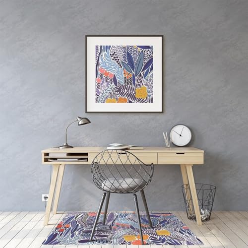 Tapis de chaise pour protéger le parquet des roulettes - 4