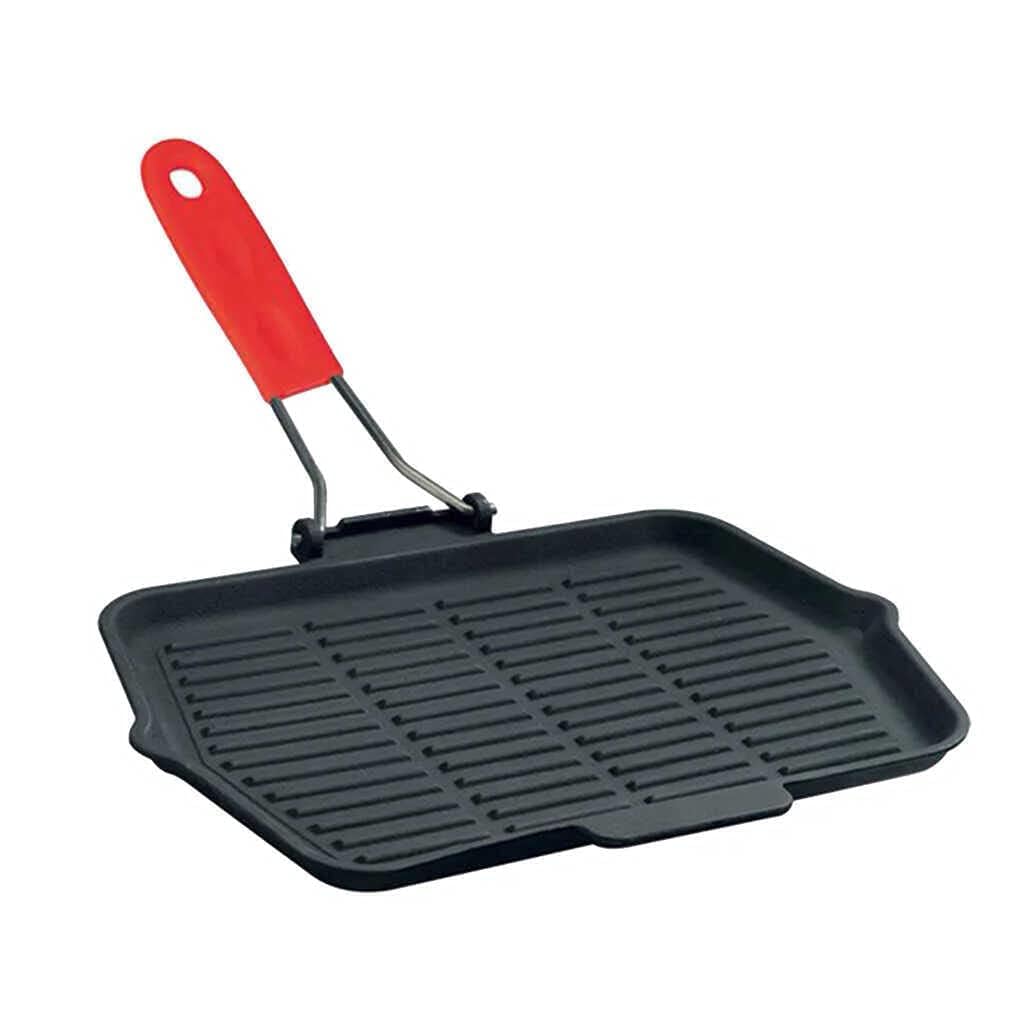 Moneta Pro Grill, Poêle Grill à Induction avec Poignée en | FindTheDeal