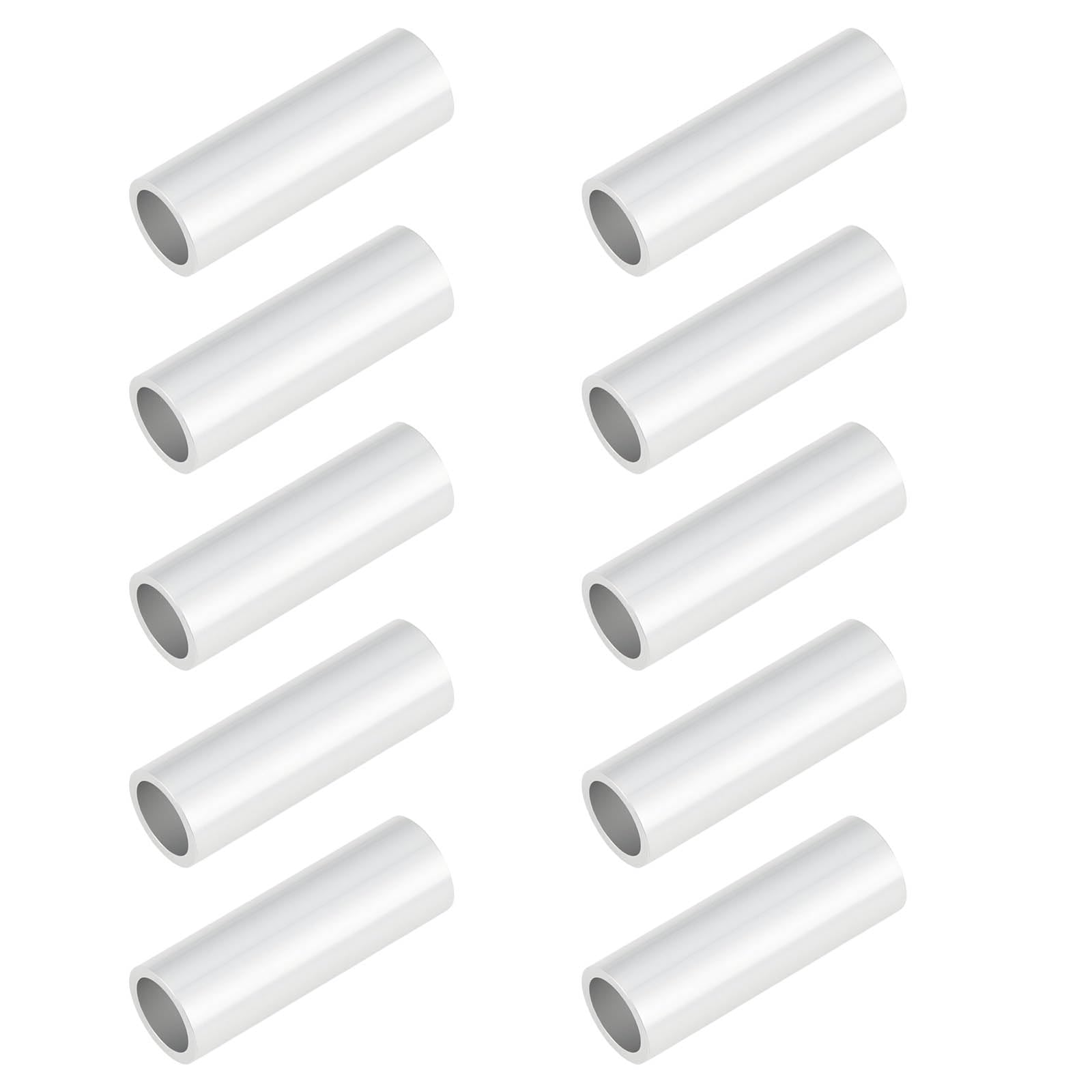 eMagTech 10 Packs Inline Skate Bearing Spacers Aluminum Alloy Compatible with Inline Skates 6mm Axles And 608 Bearings